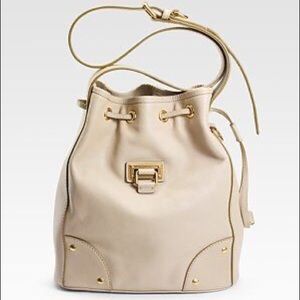 Marc by Marc Jacobs Lady Drawstring Leather Tote